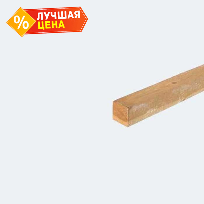 Брусок сухой строганный 30х50х6000 сорт АВ