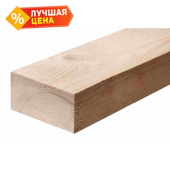 Доска обрезная сухая 50х100х6000 сорт 1-2